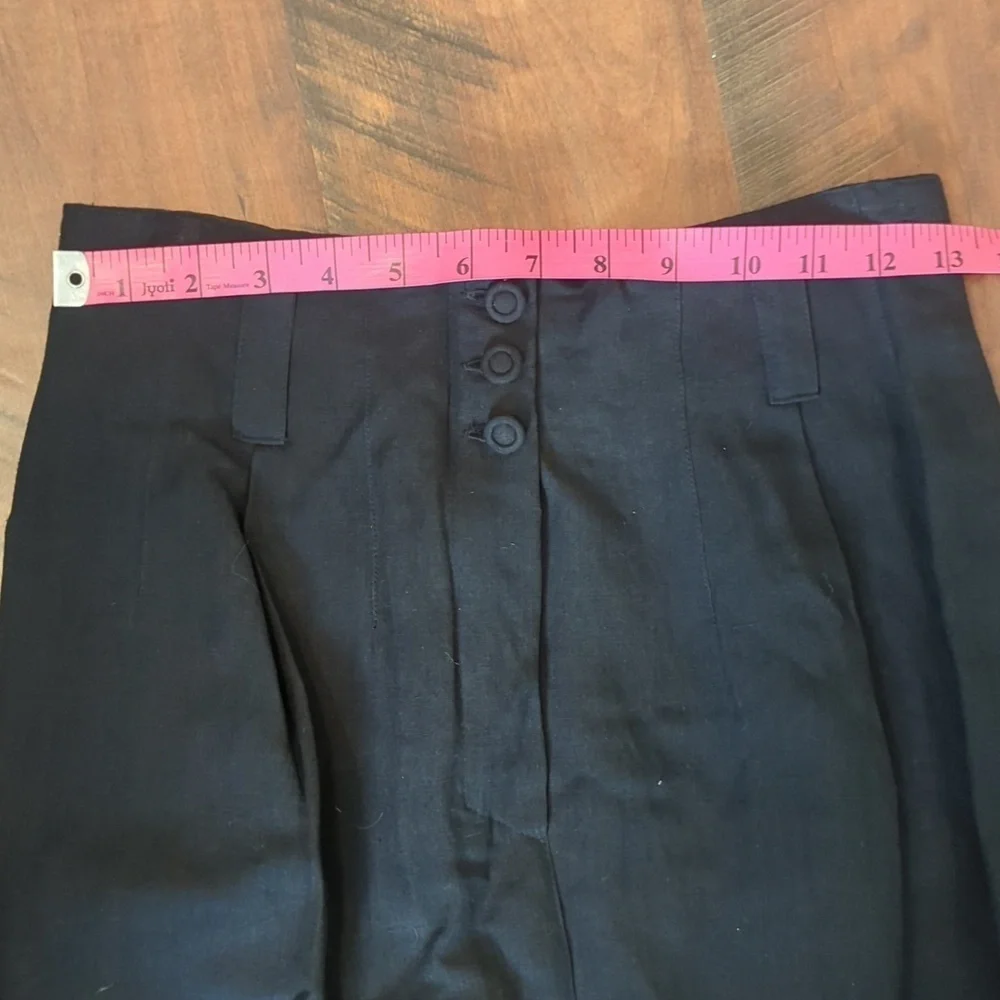 Mondi Black and Cream‎ Geometric Skirt Suit, EU 36